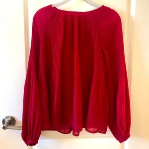 A New Day Red Blouse